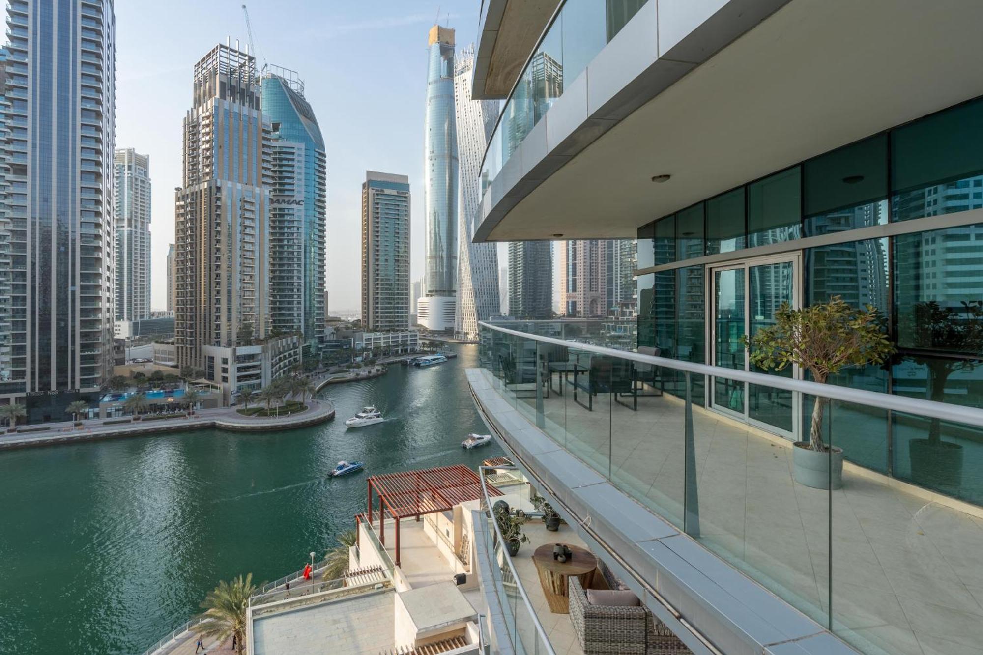 Vacay Lettings - Full Marina View 3 Bedroom Plus Maid Room Dubai Esterno foto