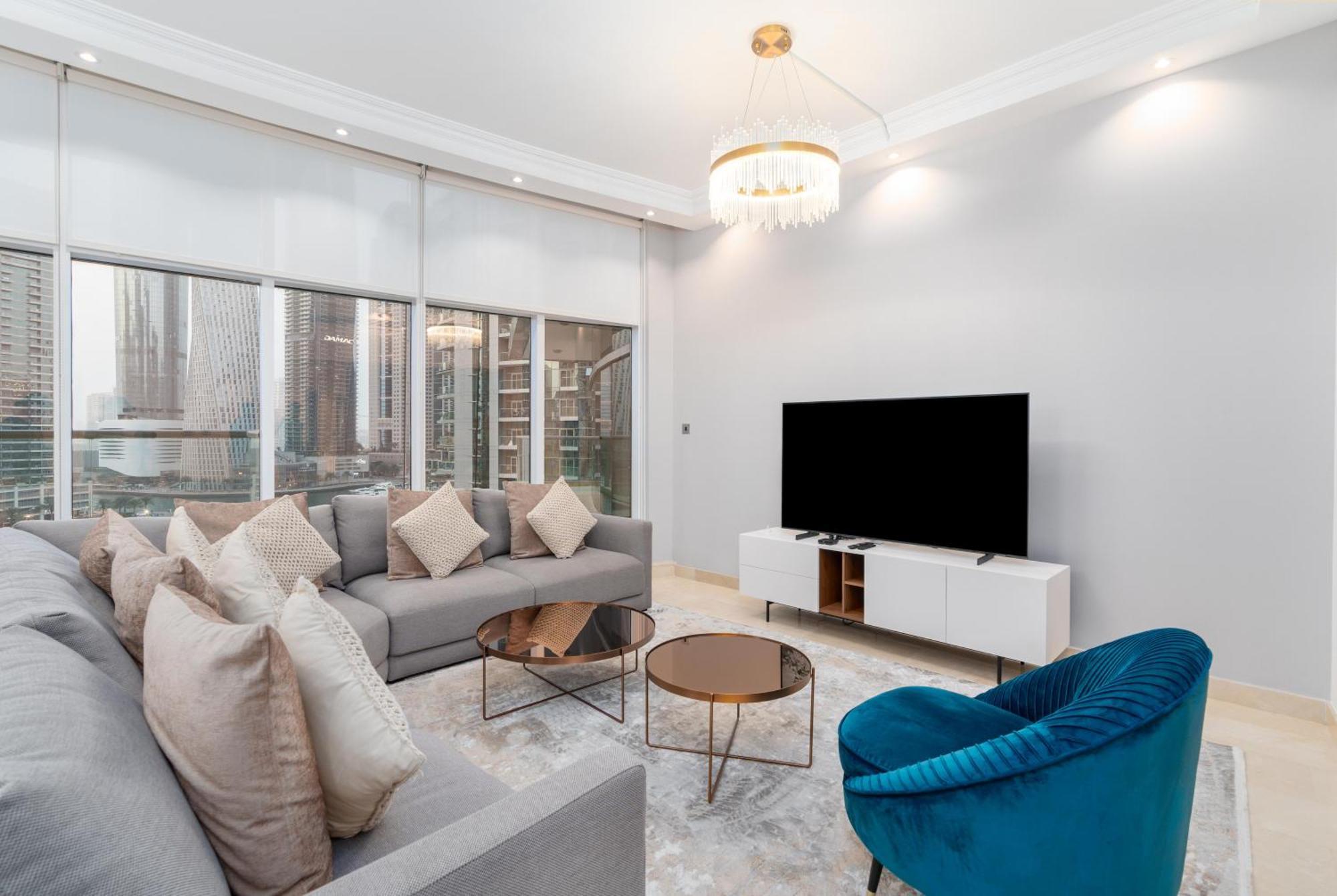 Vacay Lettings - Full Marina View 3 Bedroom Plus Maid Room Dubai Esterno foto